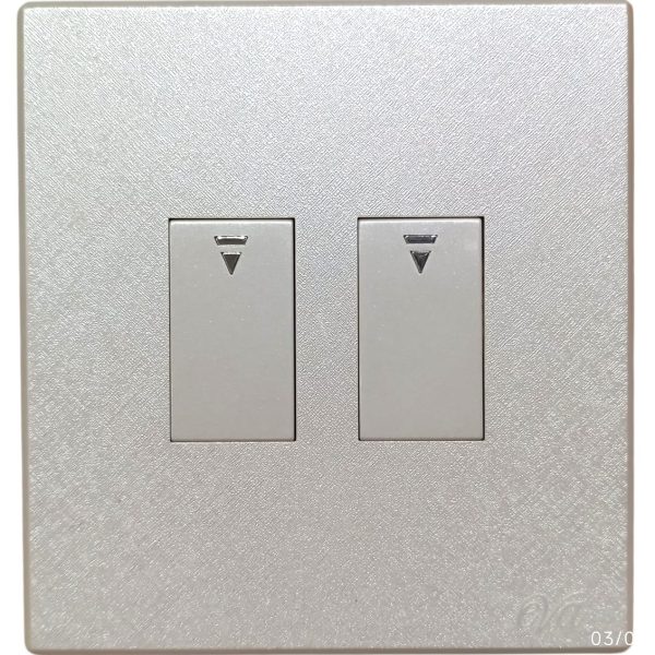 Eva Glamor Two Gang Switch