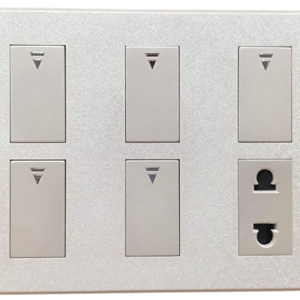 Eva Glamor 5-Switch + 1-Socket