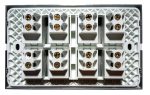 Eva Rose Gold Eight Gang Switch - Image 2