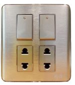 Eva Royal 2-Switch + 2-Socket