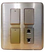 Eva Royal 3-Switch + 1-Socket
