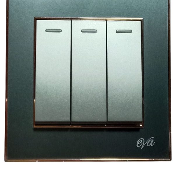 Eva Superior Three Gang Switch