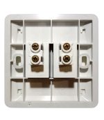 Lear Blesso Multi Colour Two Gang Switch - Image 2