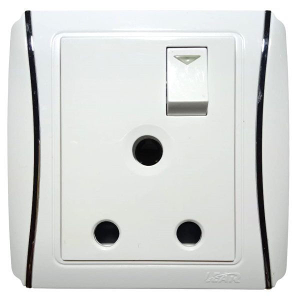 Lear White Power Plug 15/AMP
