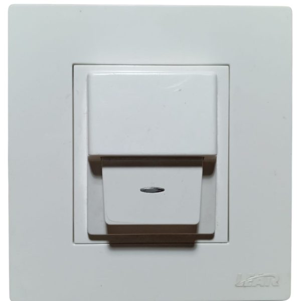 Lear Super White Bell Push Water Proof