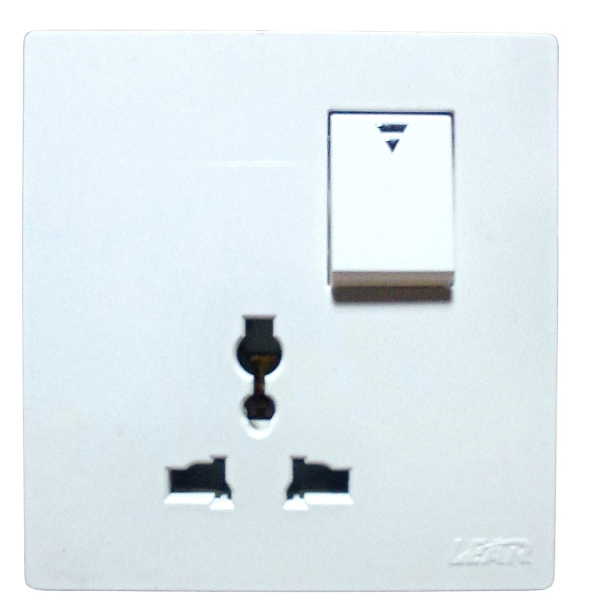 Lear White Multi Socket 13 Amp Front Lear Super White Multi Socket 13/AMP - Image 1