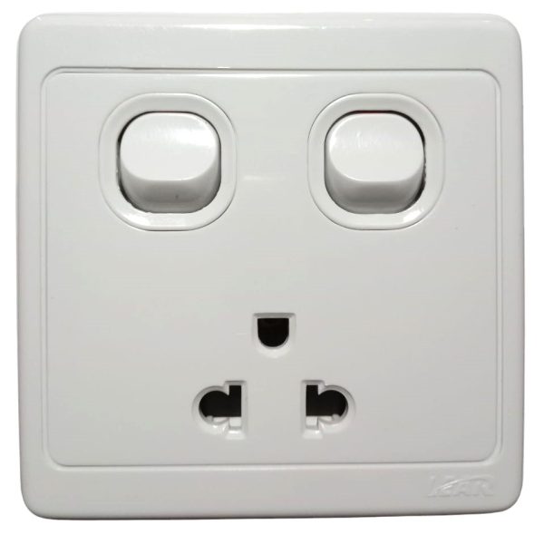 Lear Rainbow 2-Switch + 1-Socket