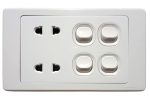 Lear Rainbow 4-Switch + 2-Socket