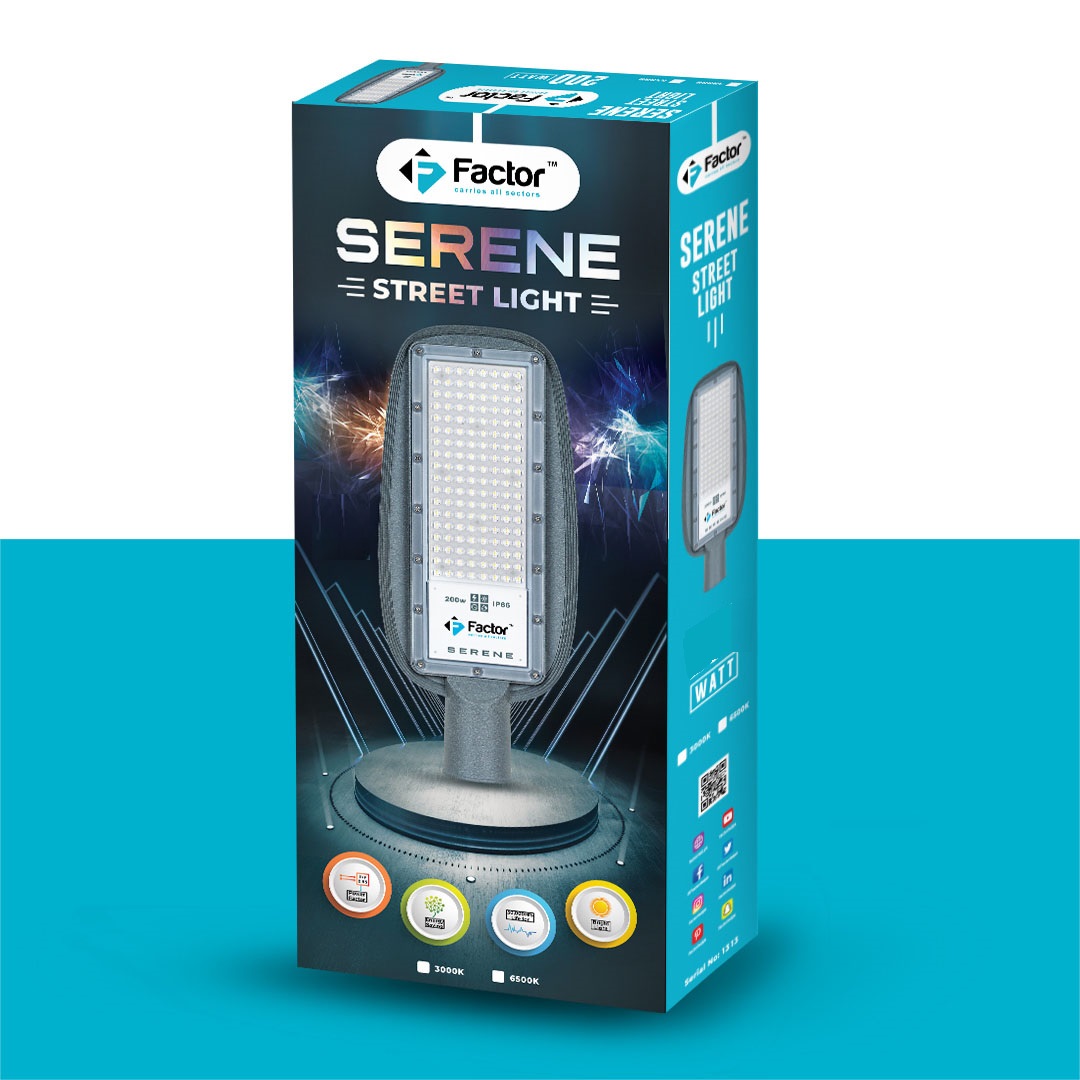 200w-Copy-2 Factor Street Light | Serene Series - Image 1
