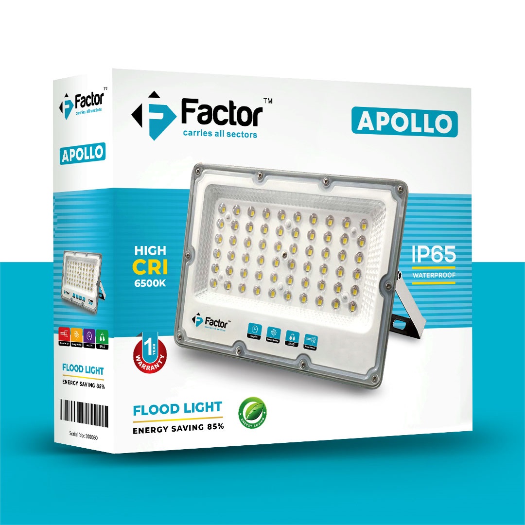 200w-Copy Factor Flood Light | Appolo Series - Image 1