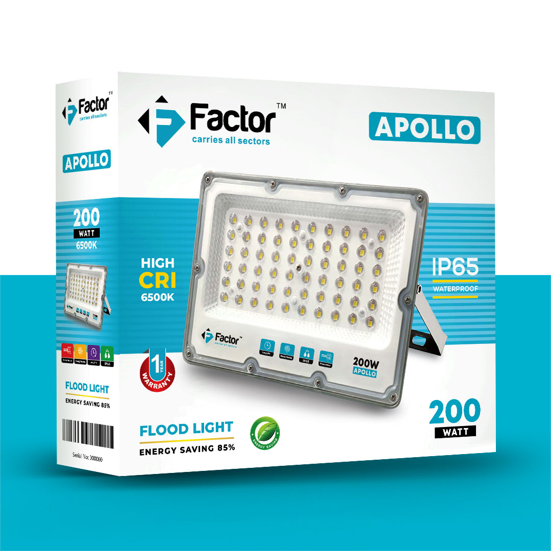 200w Factor Flood Light | Appolo Series - Image 10