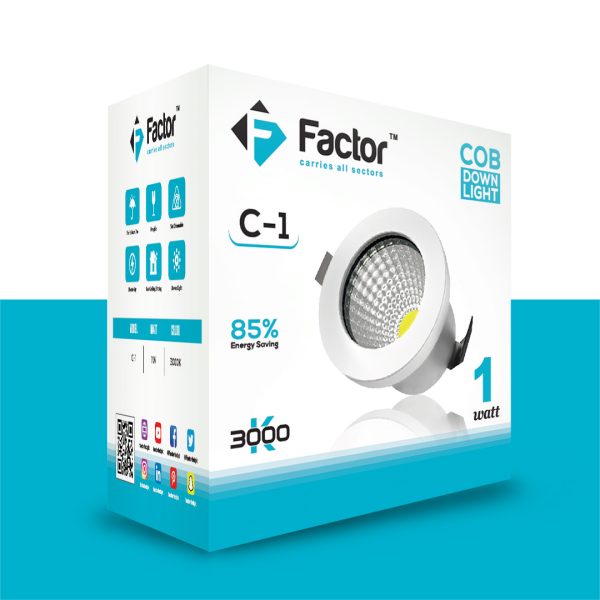 Factor C-1 COB Spot Light | 1 Inch