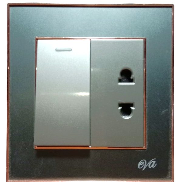 Eva Superior 1-Switch + 1-Socket
