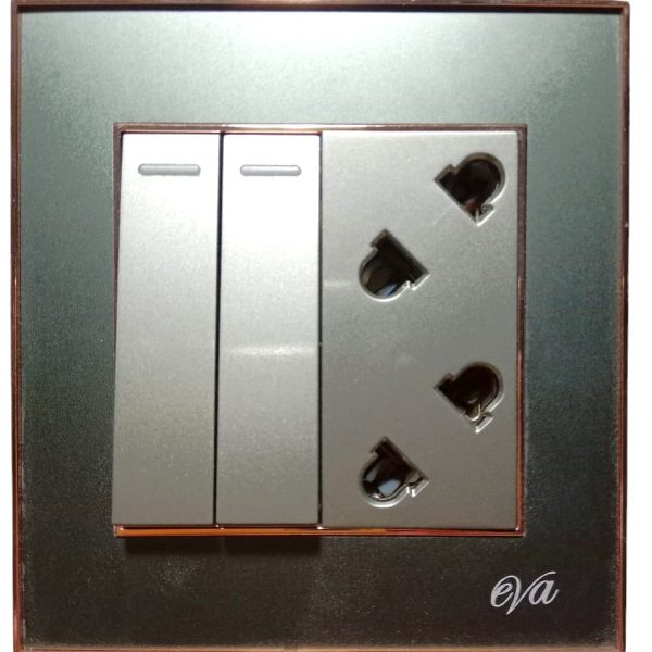 Eva Superior 2-Switch + 2-Socket