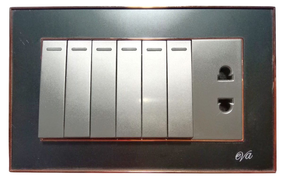 Eva Superior 6-Switch + 1-Socket - Image 1