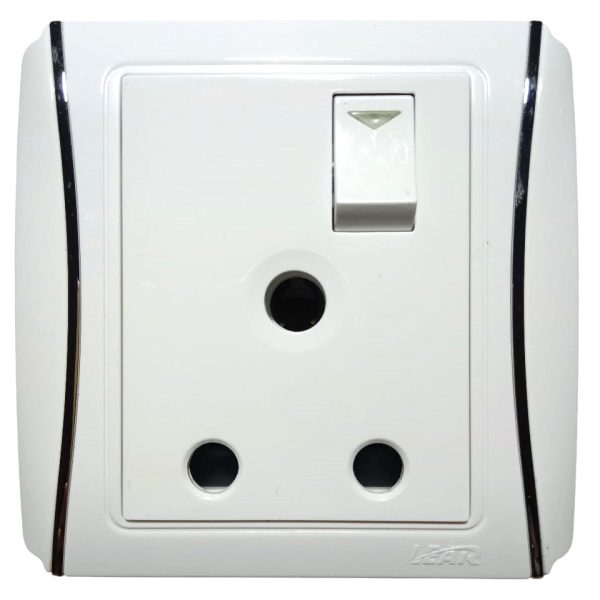 Lear White Power Plug 15/AMP