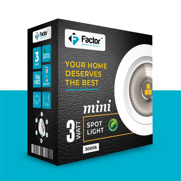 Factor Mini-3 COB Spot Light | 1 Inch