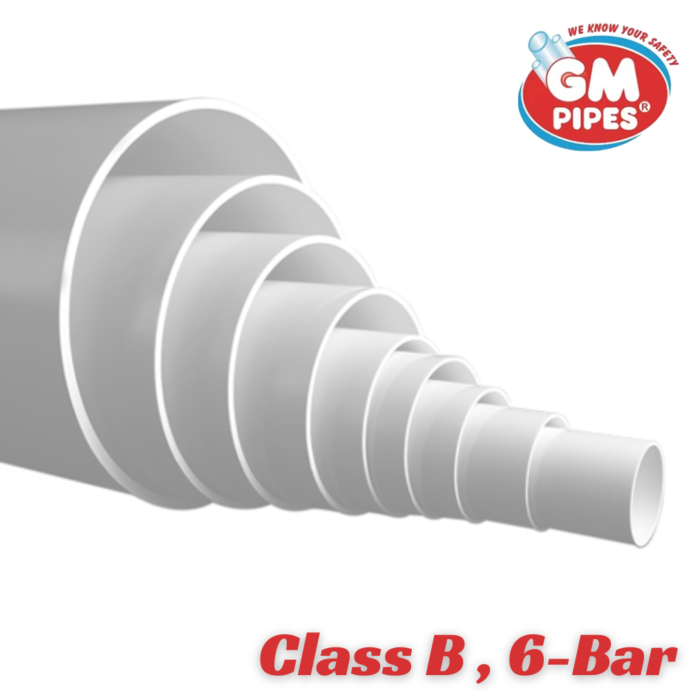 Super-1 GM U-PVC Pressure Pipe Class B 6-Bar - Image 1