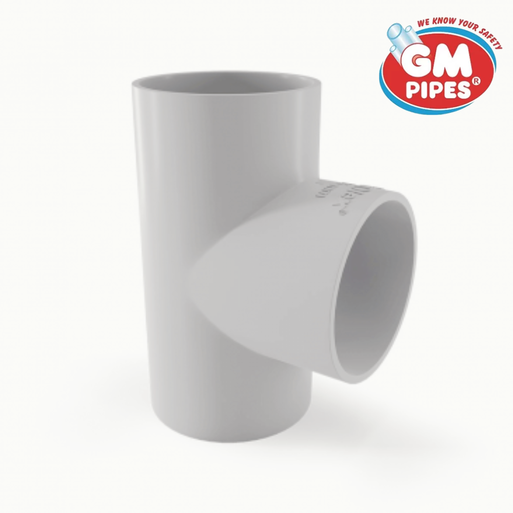 Super-14 GM U-PVC Fittings Tee - Image 1