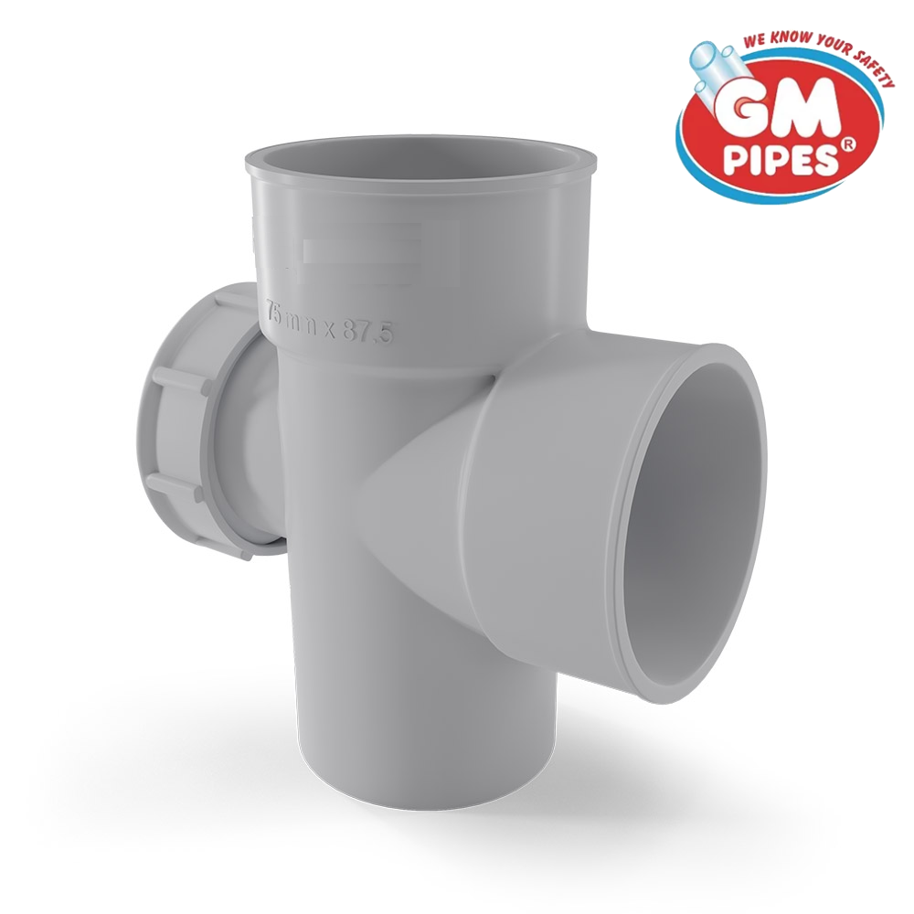 Super-16 GM U-PVC Fittings Plug Tee - Image 1