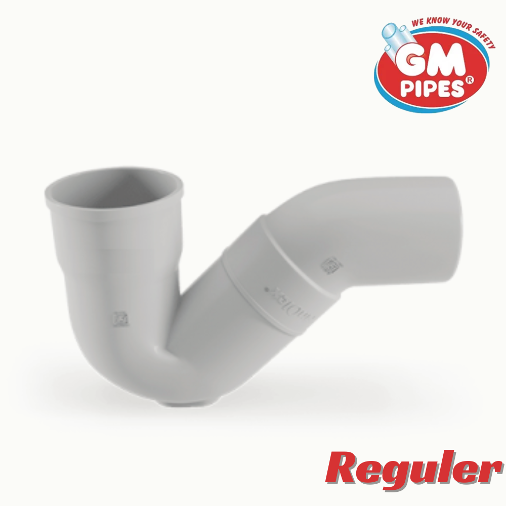 Super-18 GM U-PVC Fittings P Trap Regular - Image 1