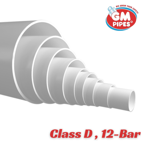 GM U-PVC Pressure Pipe Class D 12-Bar