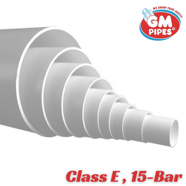 GM U-PVC Pressure Pipe Class E 15-Bar