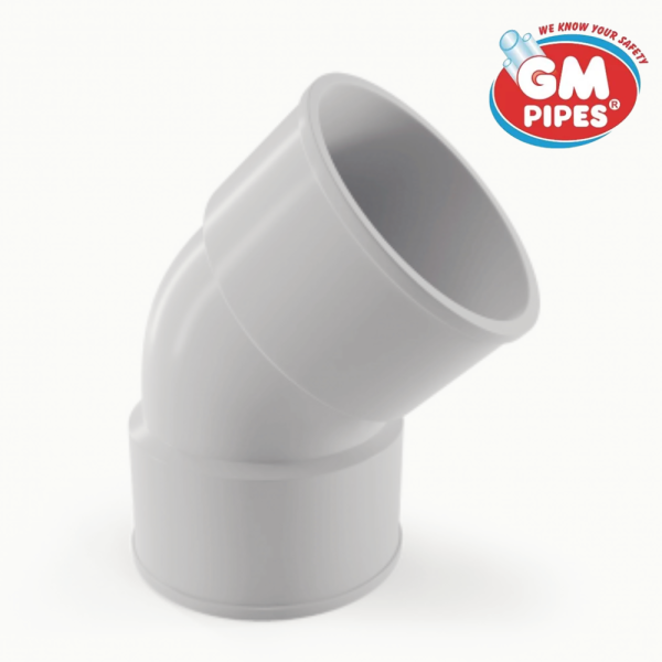 GM U-PVC Fittings Elbow 45°