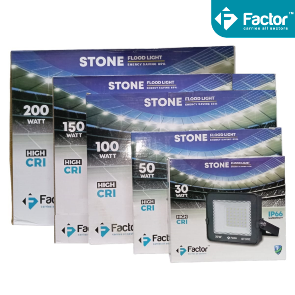 Factor Flood Light | Stone Series