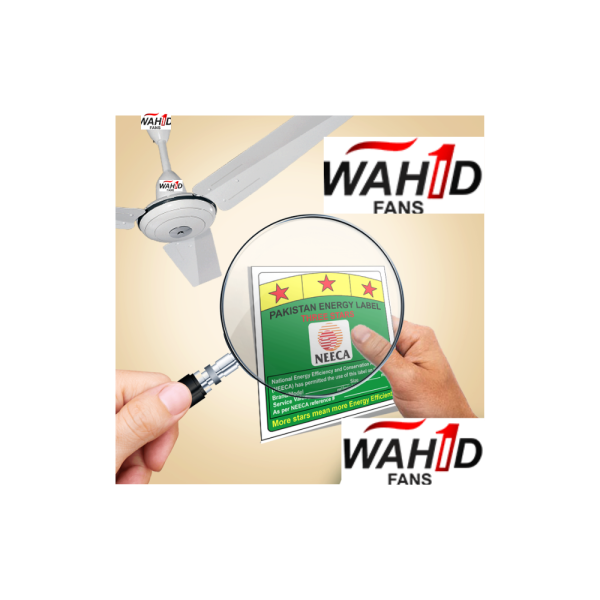 Wahid Deluxe Ceiling Fan | 3 Star NEECA Standard Series