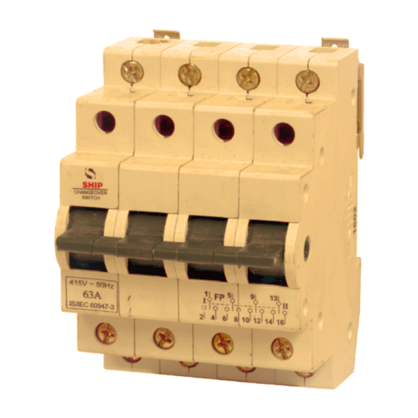 Lear 4 Pole Circuit Breaker - Earth Leakage Safety Protection