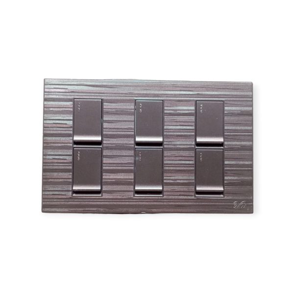 Eva Star Plus Six Gang Switch