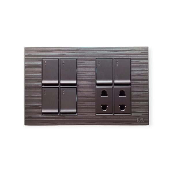 Eva Star Plus 6-Switch + 2-Socket
