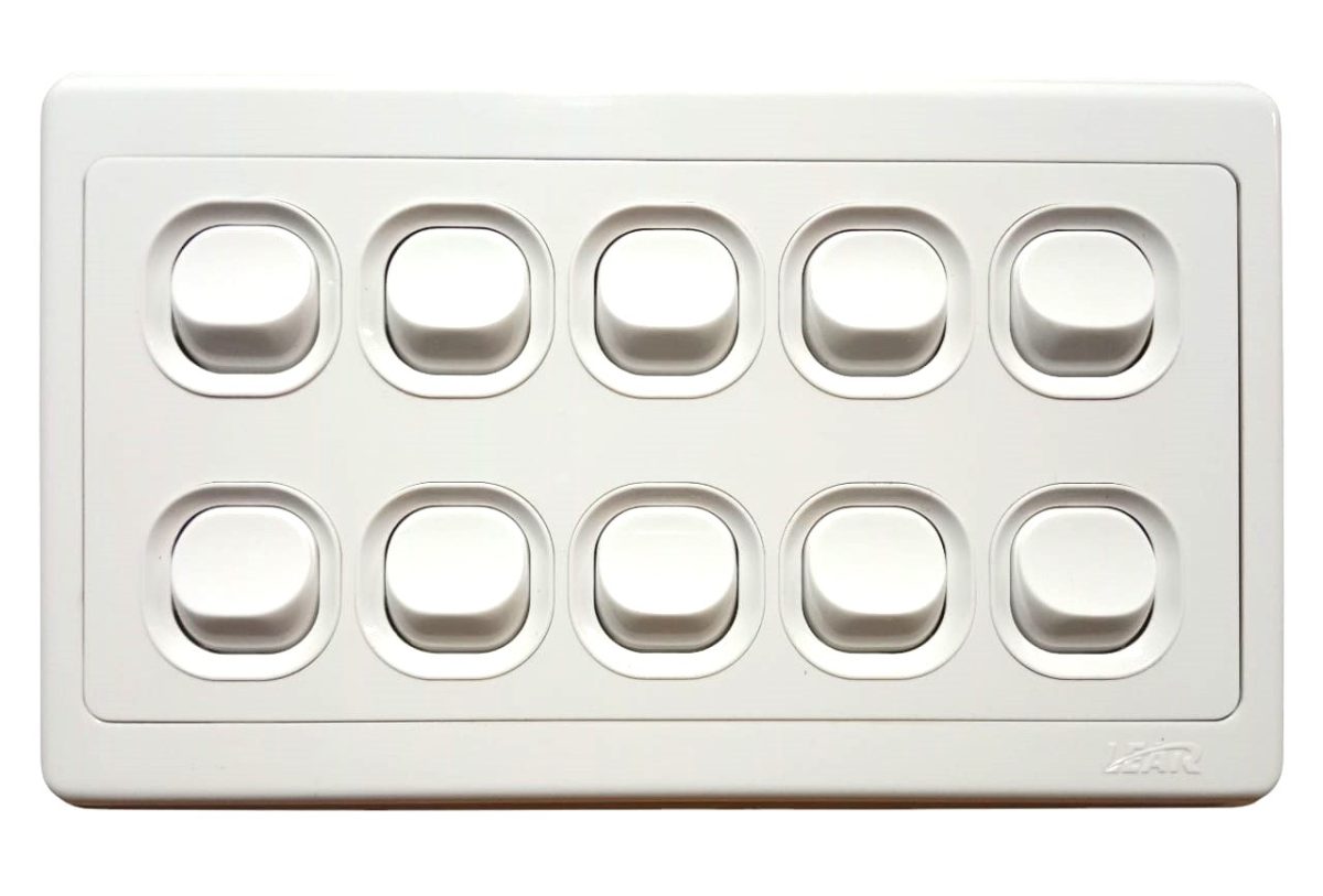 Lear Rainbow Eight Gang Switch - Image 5