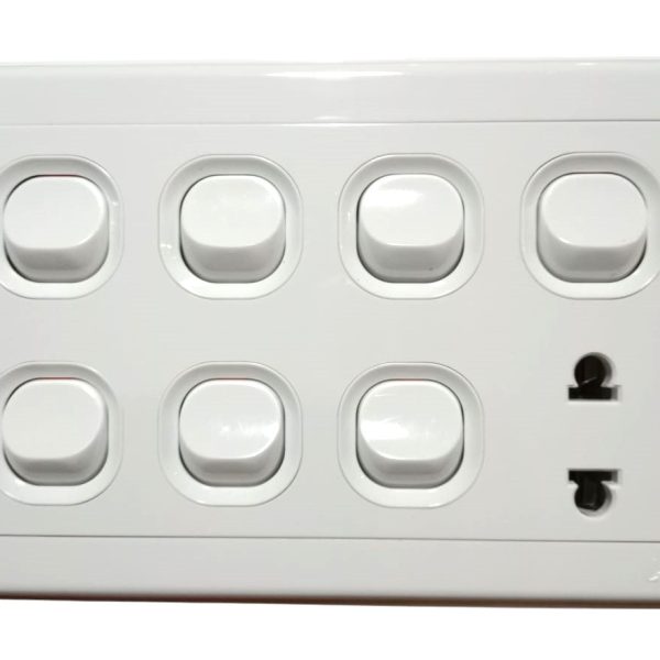 Lear Rainbow 7-Switch + 1-Socket