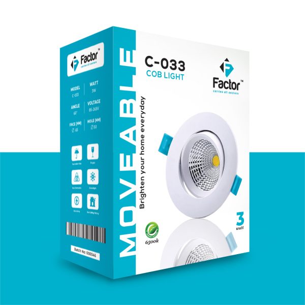 Factor C-033 COB Downlight | 2 Inch