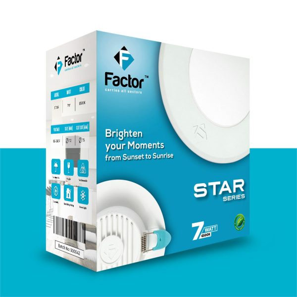 Factor Star LED Downlight | 3/4 Inch